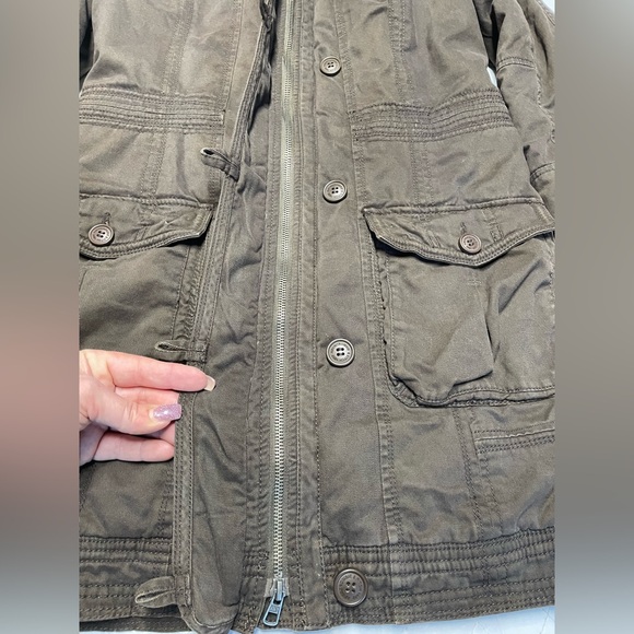 Abercrombie & Fitch Brown Utility Jacket - Picture 3 of 16